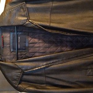 Tommy Hilfiger men's leather jacket. XXL